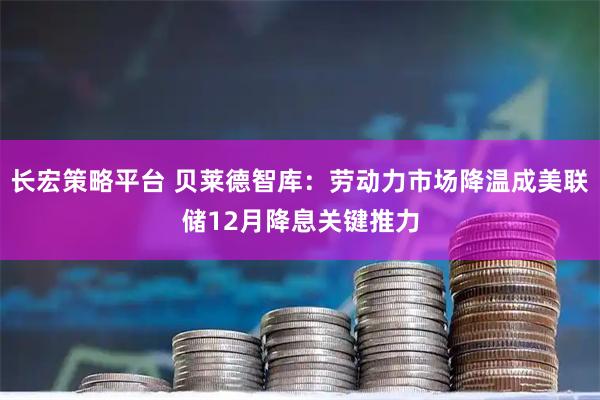 长宏策略平台 贝莱德智库：劳动力市场降温成美联储12月降息关键推力