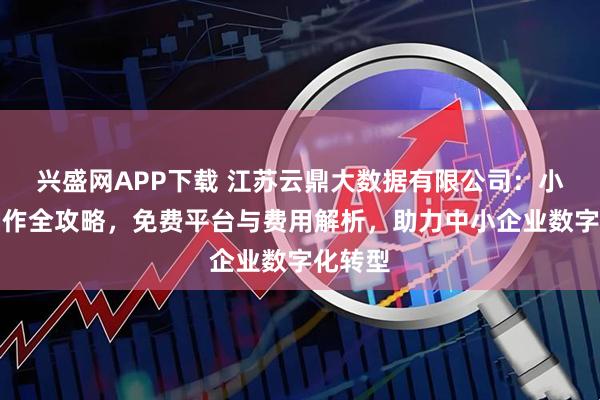 兴盛网APP下载 江苏云鼎大数据有限公司：小程序制作全攻略，免费平台与费用解析，助力中小企业数字化转型